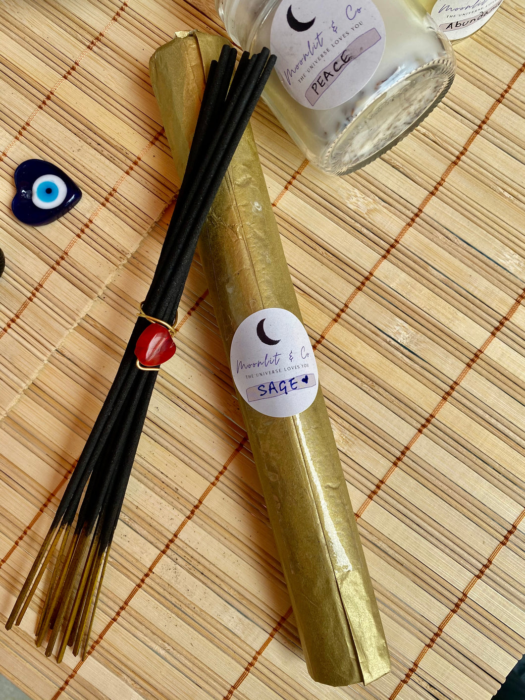 Sage incense sticks for Smudging